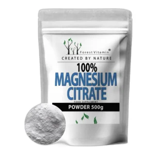 Cytrynian magnezu 100% czysty w proszku 500 g — zdjęcie 1