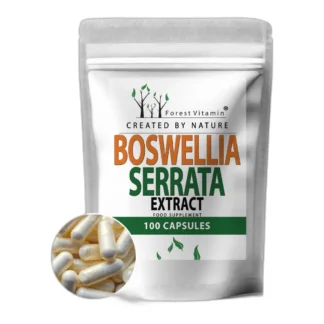 Boswellia Serrata 400 mg 100 kapsułek dla stawów i mięśni — zdjęcie 1