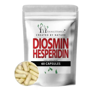 Diosmina Hesperydyna 60kaps ŻYLAKI CIĘZKIE ZMĘCZONE NOGI KRĄŻENIE ŻYŁY — zdjęcie 1