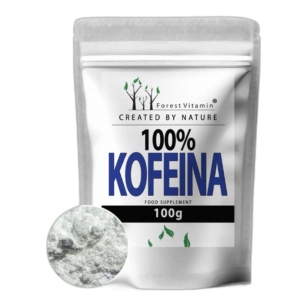 Kofeina bezwodna 100 g – czysta, wysokiej jakości — zdjęcie 1