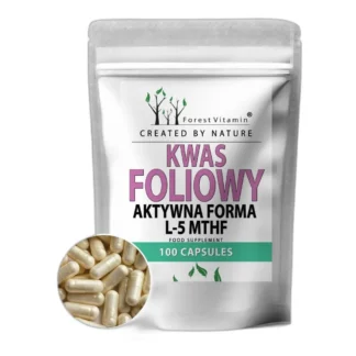 Kwas Foliowy L-5-MTHF 600µg — zdjęcie 1