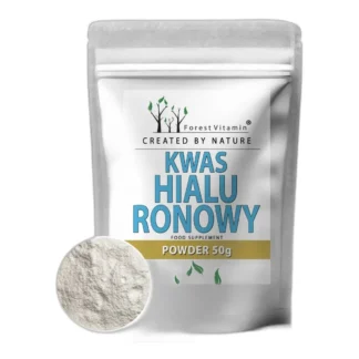 Kwas hialuronowy w proszku 50 g dla stawów, skóry i kości — zdjęcie 1