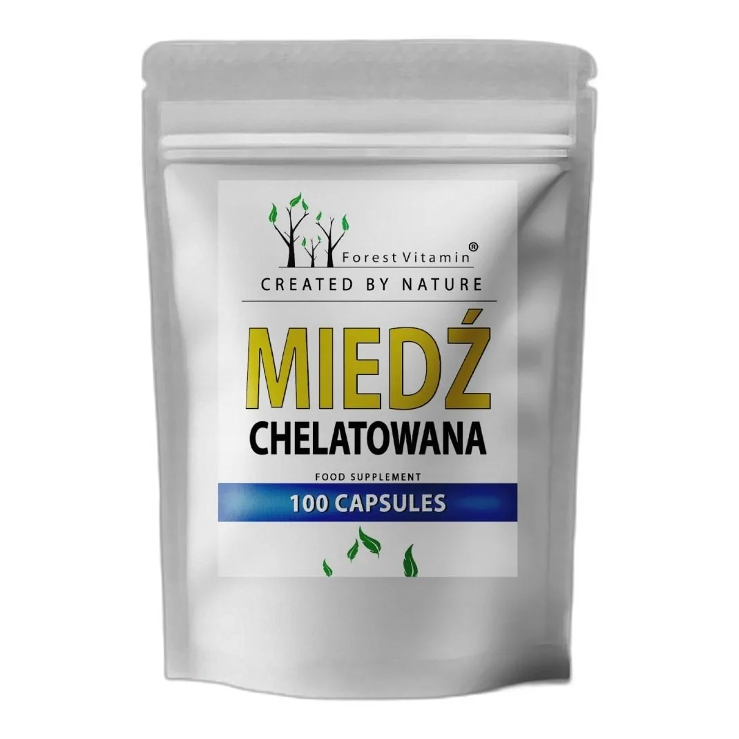 Miedź chelatowana – glycinian miedzi, odporność, kości — zdjęcie 2