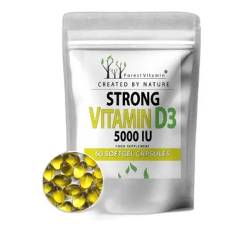 Witamina D3 5000 IU kapsułki odporność kość — zdjęcie 1
