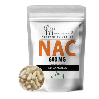NAC 600mg N-acetylo-L-cysteina 60 kapsułek detoksykacja — zdjęcie 1