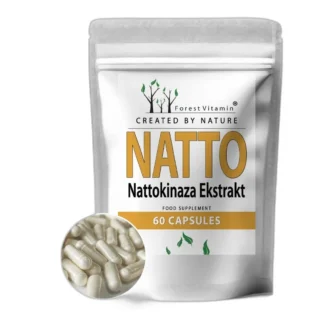 Nattokinaza 200 mg – enzym wspierający przepływ krwi — zdjęcie 1