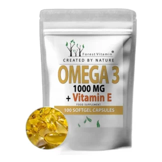 Omega 3 DHA EPA 100 kapsułek z dzikich ryb — zdjęcie 1