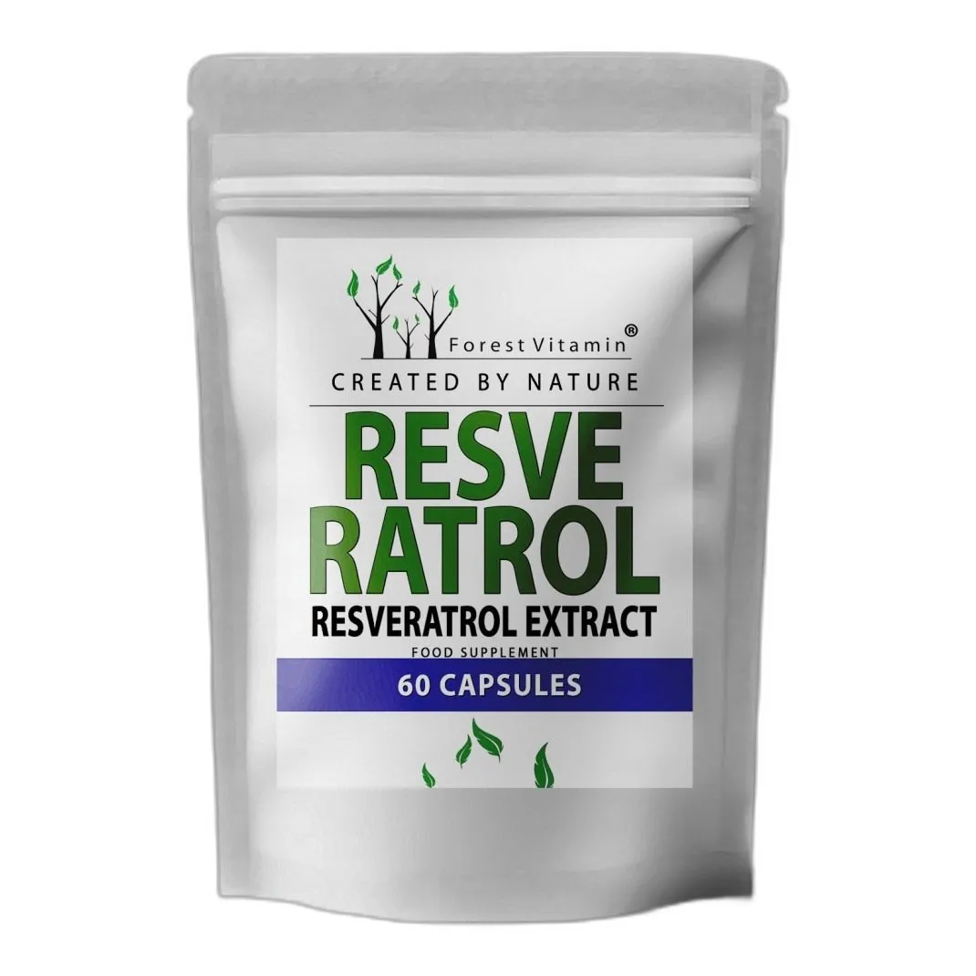 Resweratrol 60 kaps – ekstrakt, antyoksydant, serce — zdjęcie 2