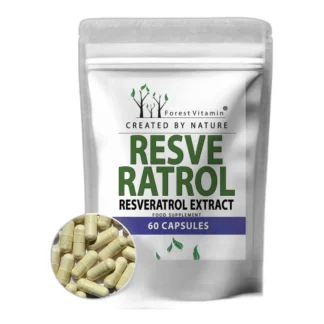 Resweratrol 60 kaps – ekstrakt, antyoksydant, serce — zdjęcie 1