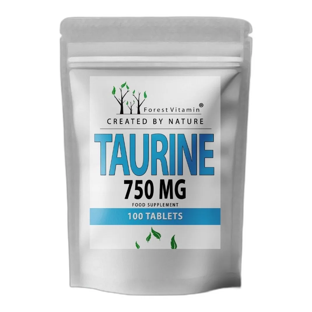 TAURYNA 750mg TAURINE 100tab MOCNA REGENARACJA — zdjęcie 2