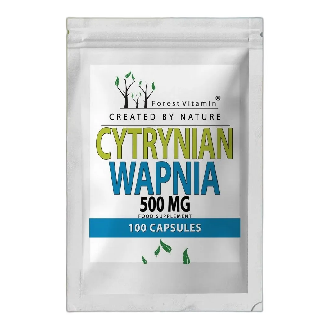 Cytrynian wapnia 500 mg – wapń dla kości i zębów — zdjęcie 3
