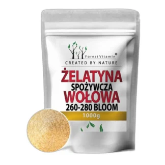 Żelatyna wołowa 1 kg naturalna — zdjęcie 1
